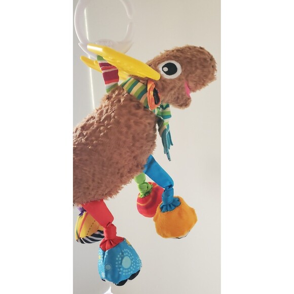 LAMAZE TOMY MORTIMER THE MOOSE BABY ACTIVITY TOY SQUEAKER Clip N Go Rattle Plush - Picture 5 of 9